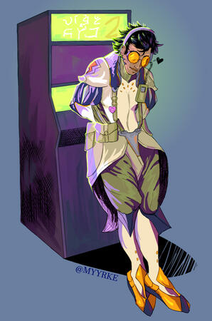 Amir Beckett from Warframe Amir Beckett from Warframe